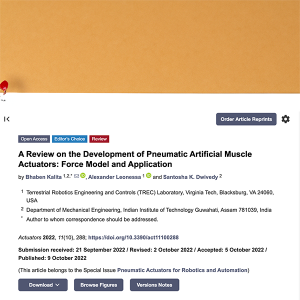 Pneumatic artificial muscles work like real muscles — when air pressure increases, they contract and get stiffer, creating more force. They’re soft, flexible, and safe to use, which makes them perfect for something wearable. For the band, this same idea could let you adjust how tight or resistant it feels just by inflating or deflating the air chambers. Instead of relying on elastic tension, it uses air pressure to create a controllable, natural resistance that won’t cause strain or sudden tension.